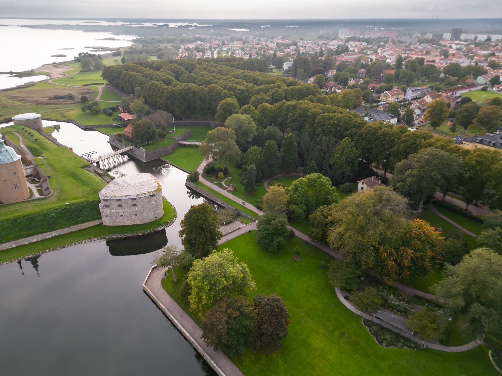 Slottsvillan i Kalmar - Panorama